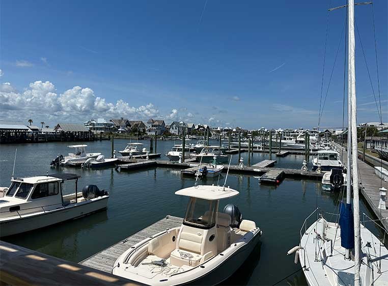Boats in a marina